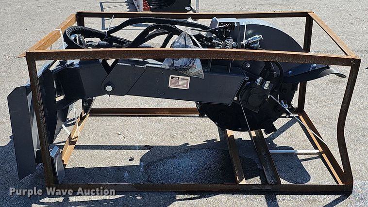 image for item IO9875 2024 Handy Attachments HSSG27 skid steer stump grinder