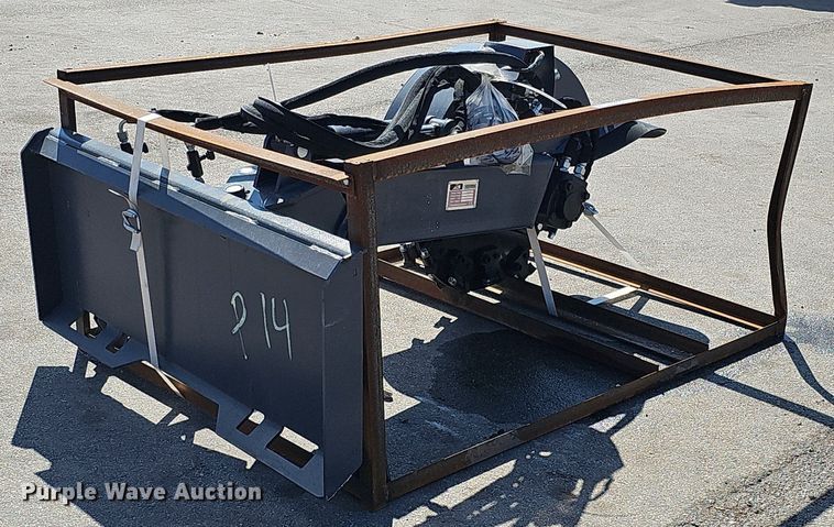 image for item IO9875 2024 Handy Attachments HSSG27 skid steer stump grinder