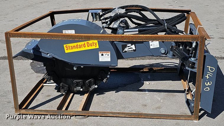 image for item IO9875 2024 Handy Attachments HSSG27 skid steer stump grinder