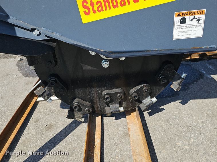 image for item IO9875 2024 Handy Attachments HSSG27 skid steer stump grinder