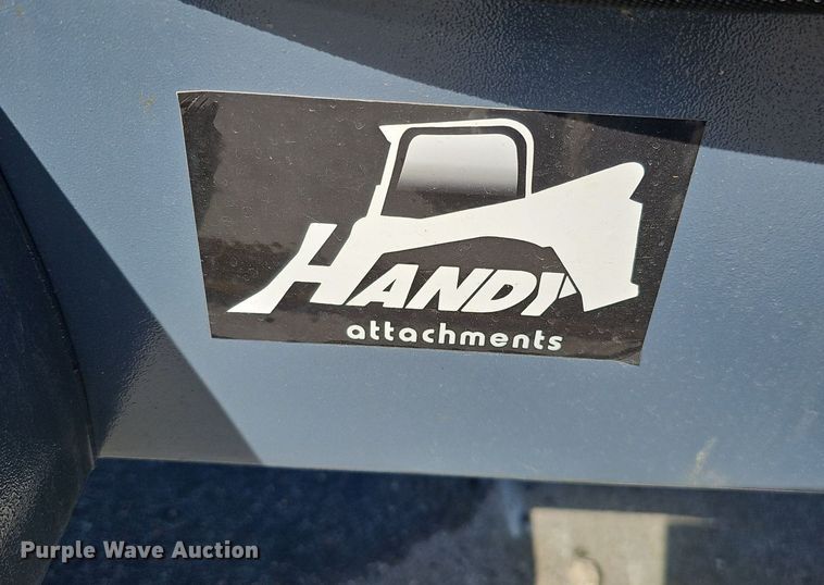 image for item IO9875 2024 Handy Attachments HSSG27 skid steer stump grinder