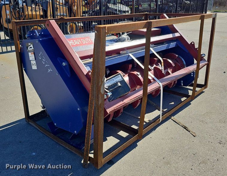 image for item IO9881 Handy Attachments HBDM72 skid steer mulcher