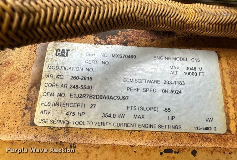 image for item JD9069 2007 Kenworth T800 dump truck