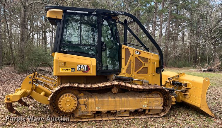 image for item JT9013 2021 Caterpillar  D3 dozer