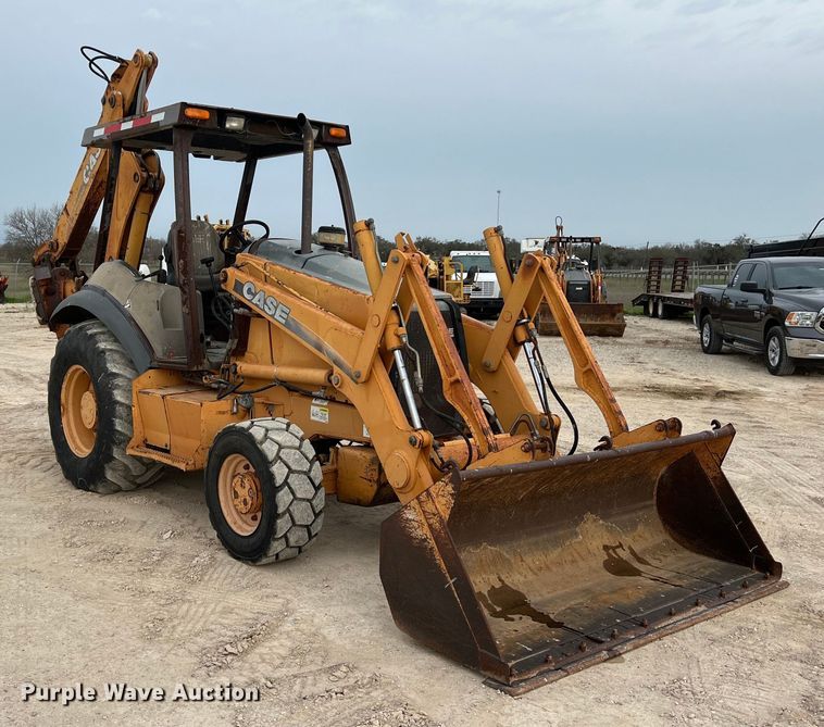 image for item KV9802 2001 Case 580M backhoe