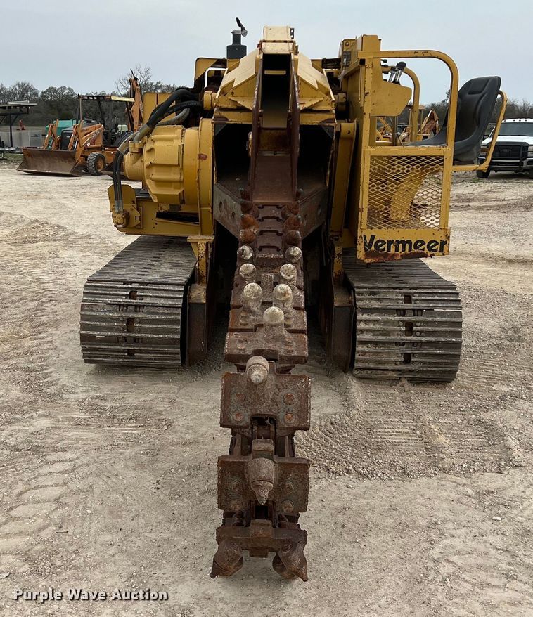 image for item KV9804 1993 Vermeer T555 trencher