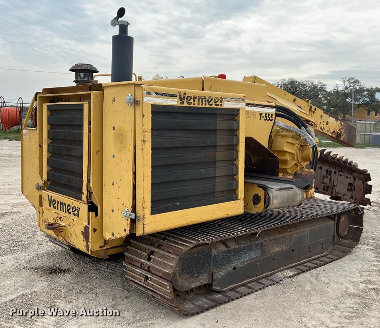 image for item KV9804 1993 Vermeer T555 trencher