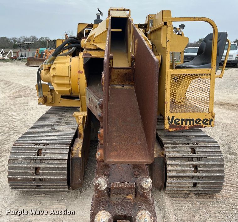 image for item KV9804 1993 Vermeer T555 trencher