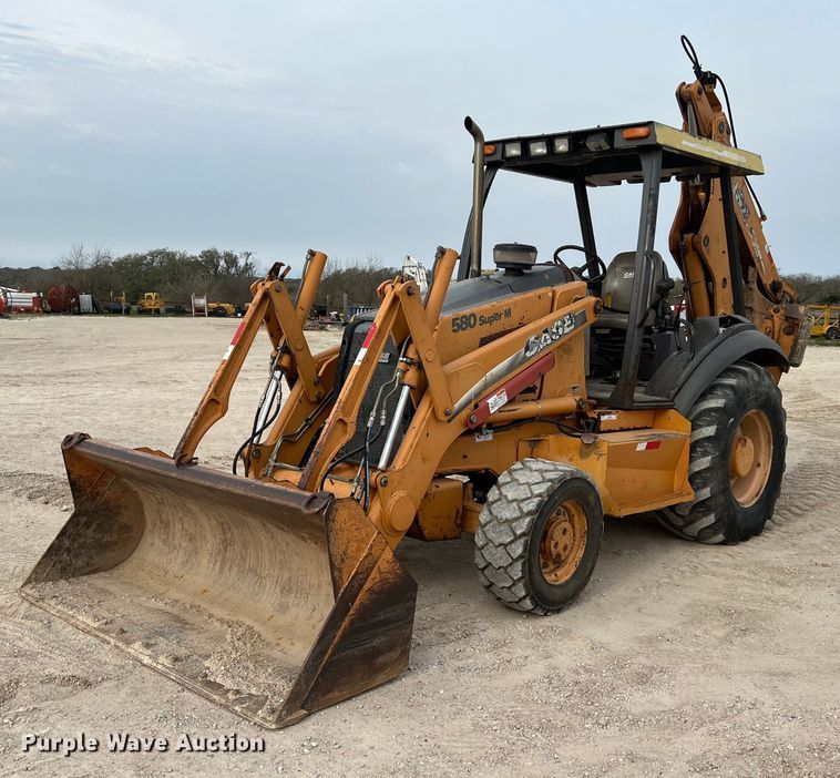 image for item KV9806 2003 Case 580 Super M backhoe