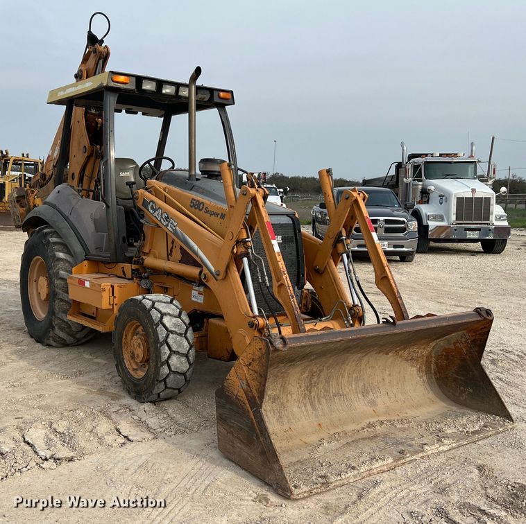 image for item KV9806 2003 Case 580 Super M backhoe