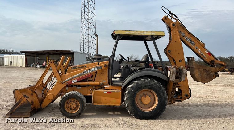 image for item KV9806 2003 Case 580 Super M backhoe