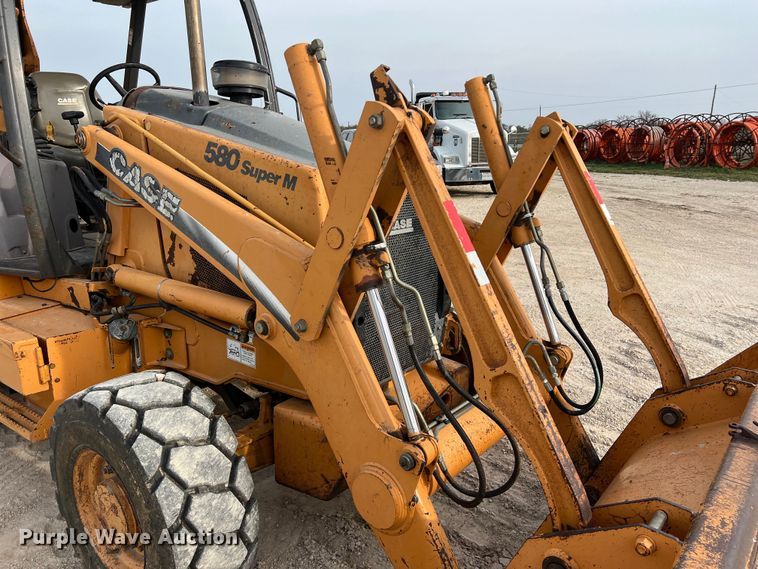 image for item KV9806 2003 Case 580 Super M backhoe