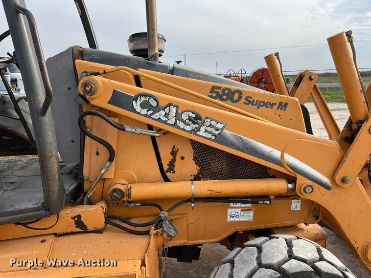 image for item KV9806 2003 Case 580 Super M backhoe