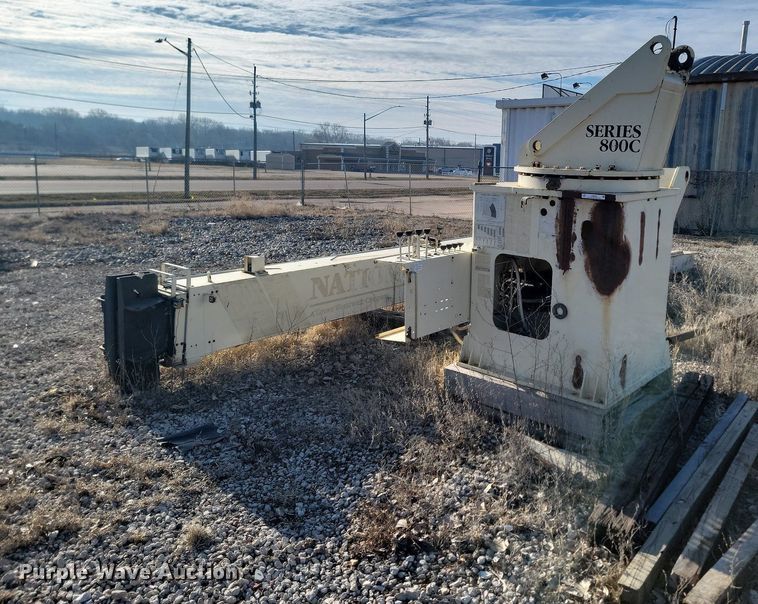 image for item LA9683 National Crane Corporation  Series 800C truck mounted crane