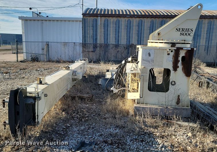 image for item LA9683 National Crane Corporation  Series 800C truck mounted crane