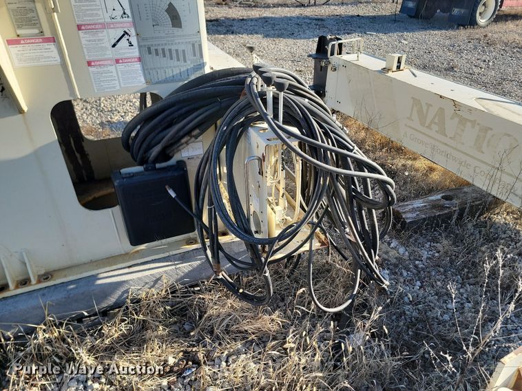 image for item LA9683 National Crane Corporation  Series 800C truck mounted crane