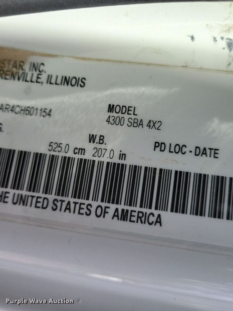 image for item LC9829 2012 International 4300 forestry bucket truck