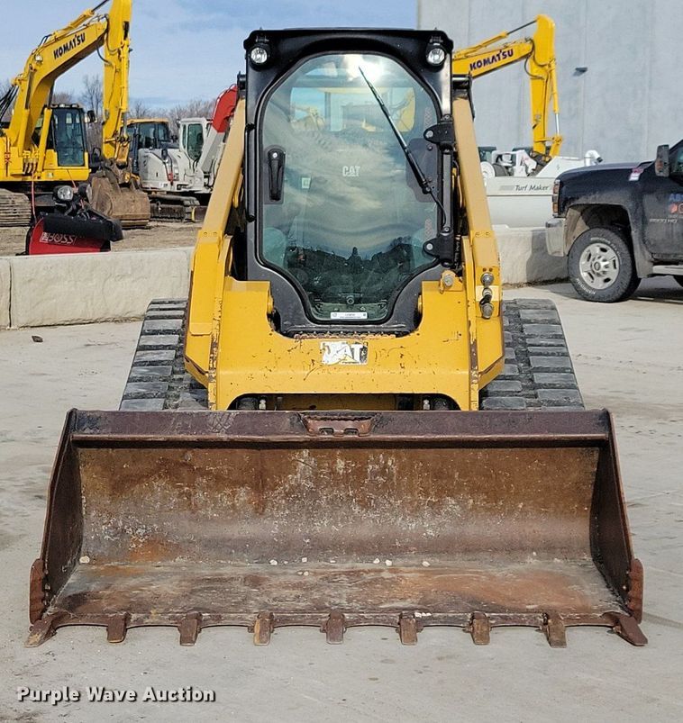 image for item LC9832 2018 Caterpillar 289D tracked skid steer loader