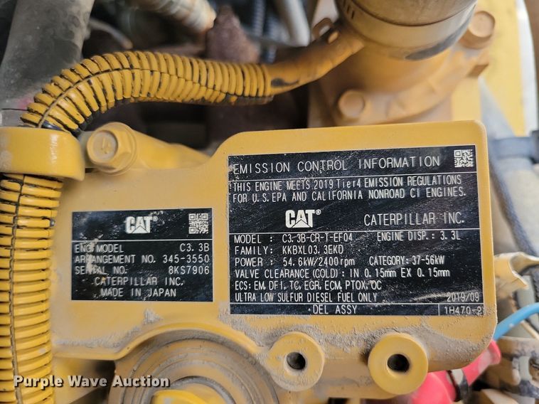 image for item LC9832 2018 Caterpillar 289D tracked skid steer loader