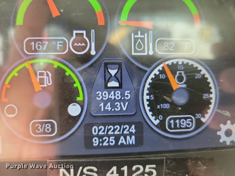 image for item LC9832 2018 Caterpillar 289D tracked skid steer loader