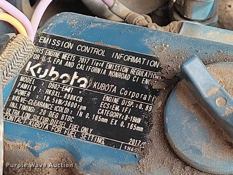 image for item LC9833 2017 Ditch Witch SK600 compact utility loader