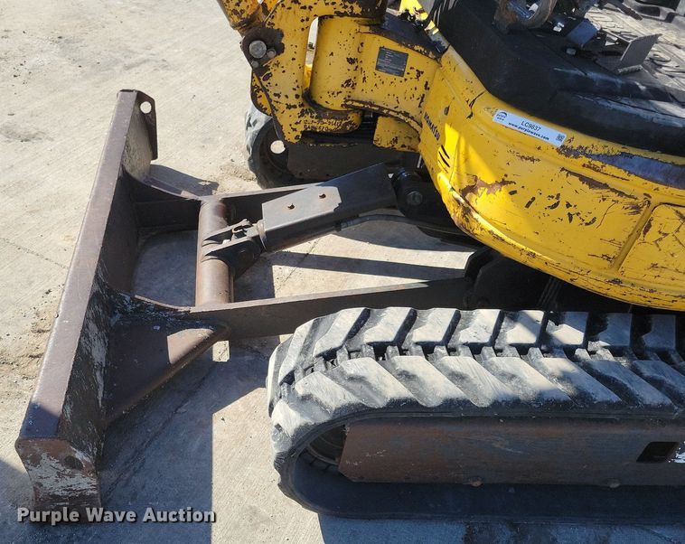 image for item LC9837 2008 Komatsu PC35MR-2 mini excavator