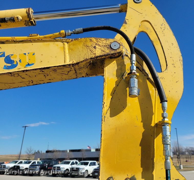 image for item LC9837 2008 Komatsu PC35MR-2 mini excavator