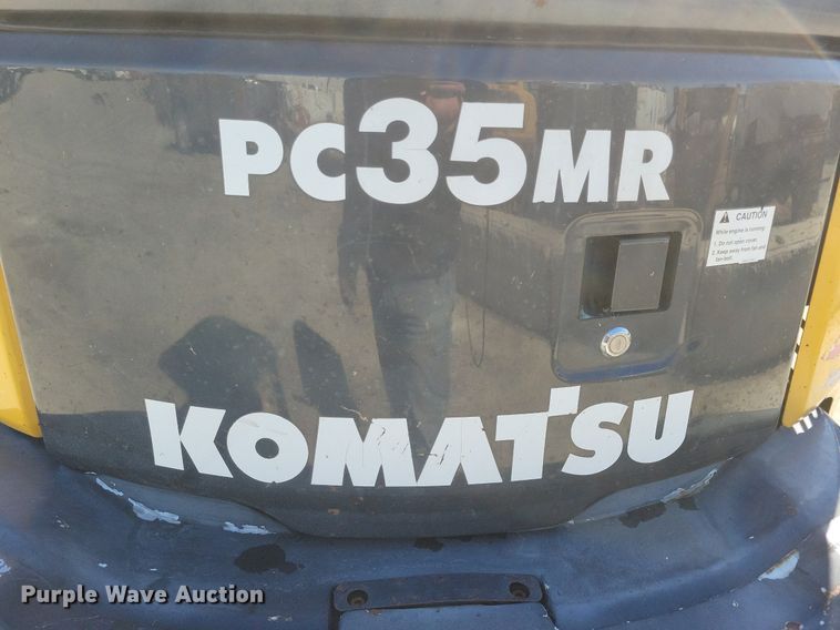 image for item LC9837 2008 Komatsu PC35MR-2 mini excavator