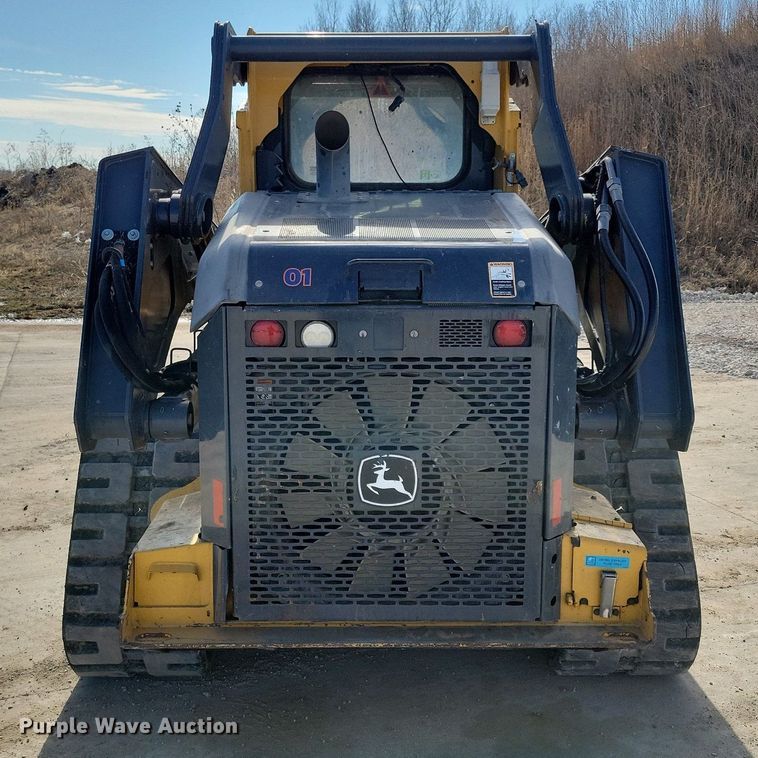 image for item LC9839 2017 John Deere 333G tracked skid steer loader