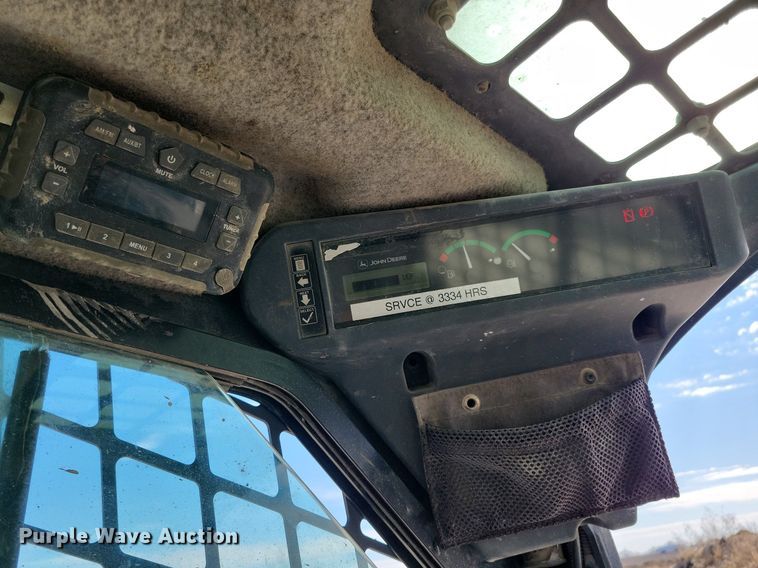 image for item LC9839 2017 John Deere 333G tracked skid steer loader