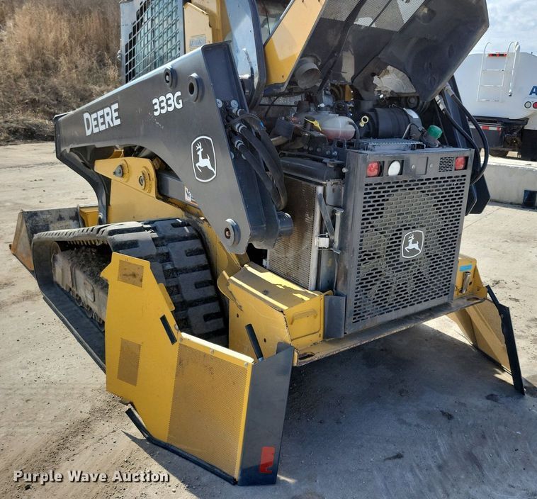 image for item LC9839 2017 John Deere 333G tracked skid steer loader