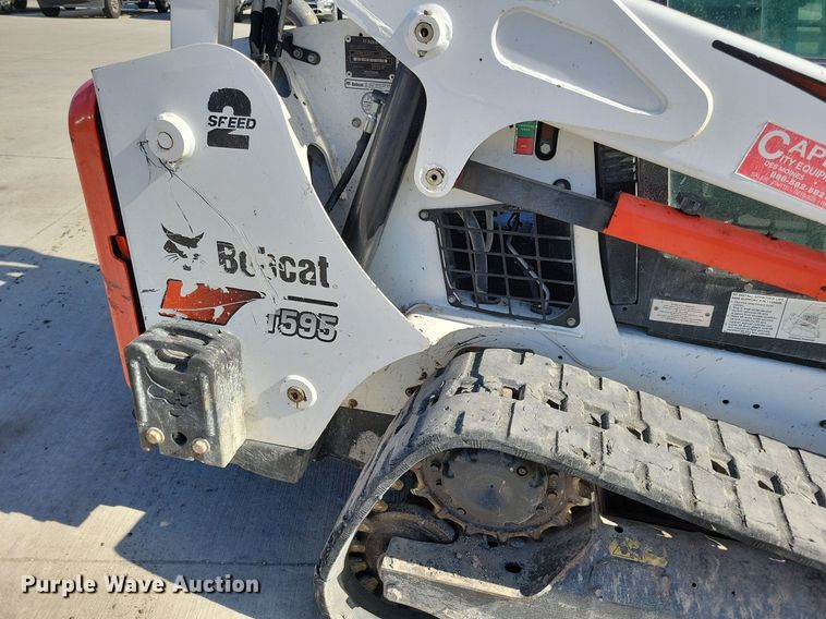 image for item LC9840 2019 Bobcat T595 tracked skid steer loader
