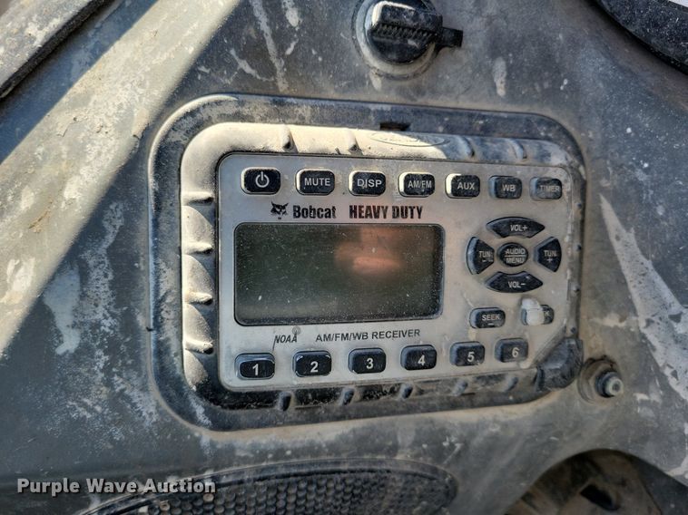 image for item LC9840 2019 Bobcat T595 tracked skid steer loader