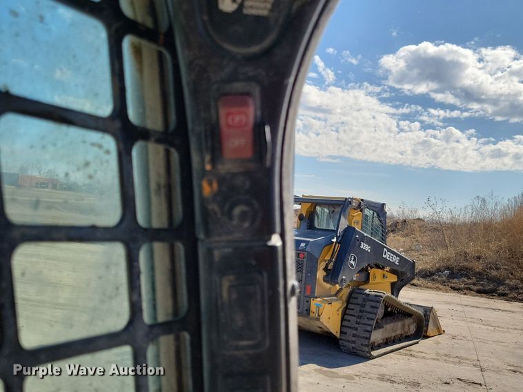 image for item LC9840 2019 Bobcat T595 tracked skid steer loader