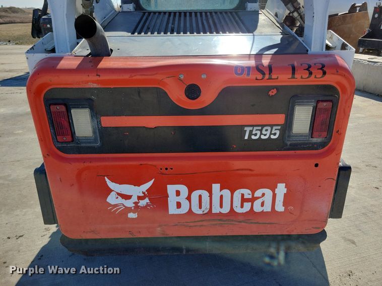 image for item LC9840 2019 Bobcat T595 tracked skid steer loader