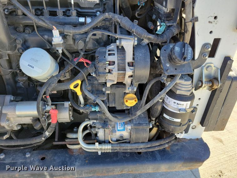 image for item LC9840 2019 Bobcat T595 tracked skid steer loader