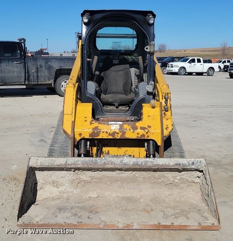 image for item LC9842 2015 Caterpillar 257D tracked skid steer loader