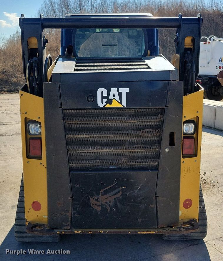 image for item LC9842 2015 Caterpillar 257D tracked skid steer loader