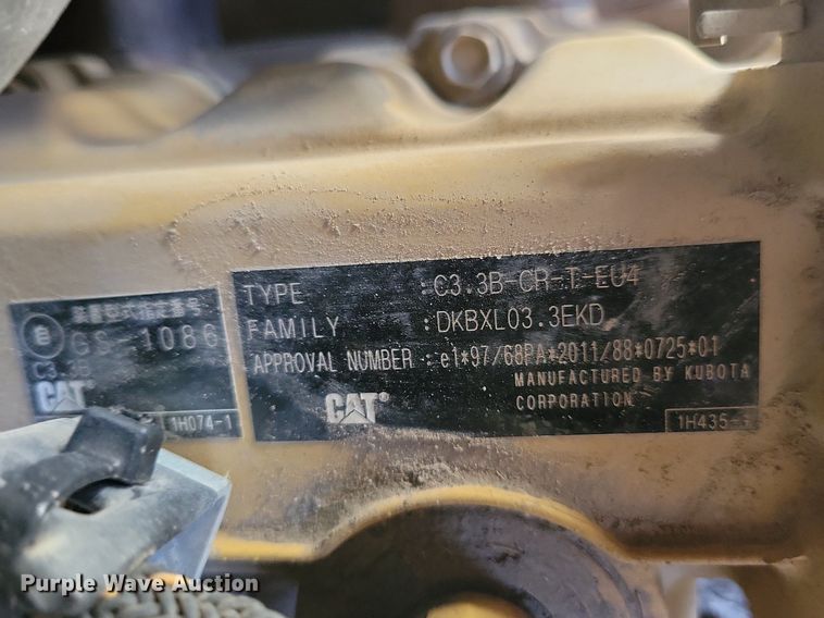 image for item LC9842 2015 Caterpillar 257D tracked skid steer loader