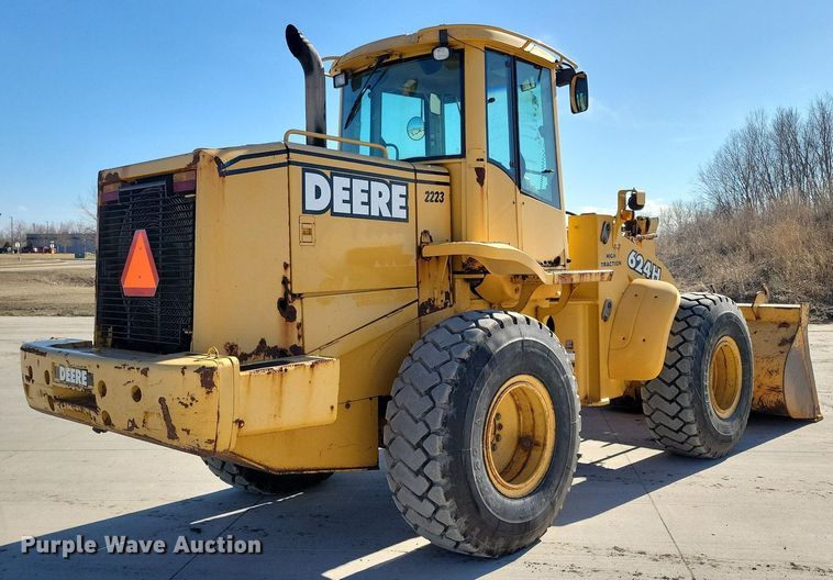 image for item LC9843 John Deere 624H wheel loader