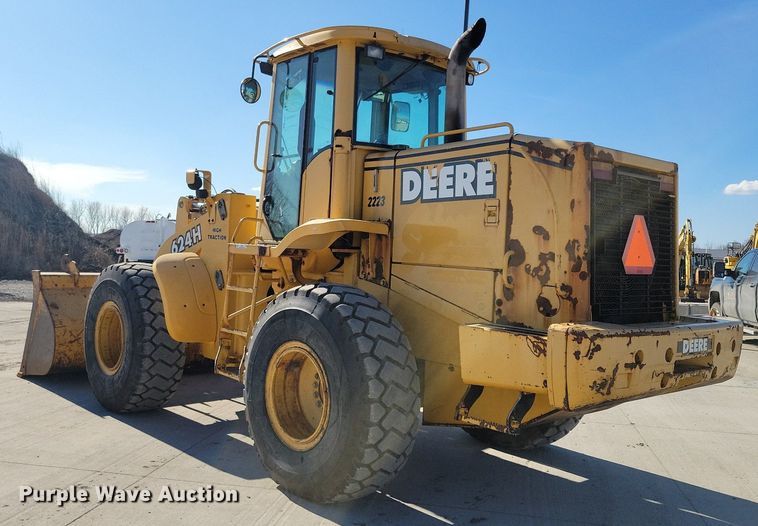 image for item LC9843 John Deere 624H wheel loader