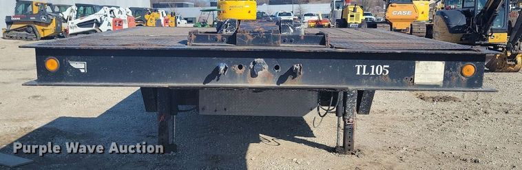 image for item LC9844 2000 Trail-Eze DHT7049 drop deck equipment trailer