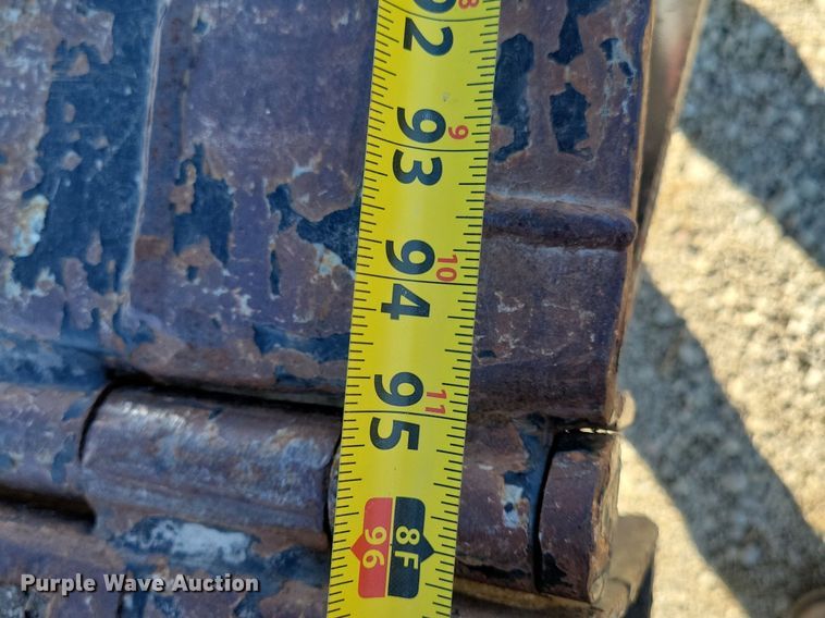 image for item LC9844 2000 Trail-Eze DHT7049 drop deck equipment trailer