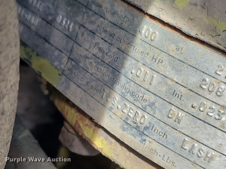 image for item LC9849 1978 Autocar Constructor truck cab and chassis