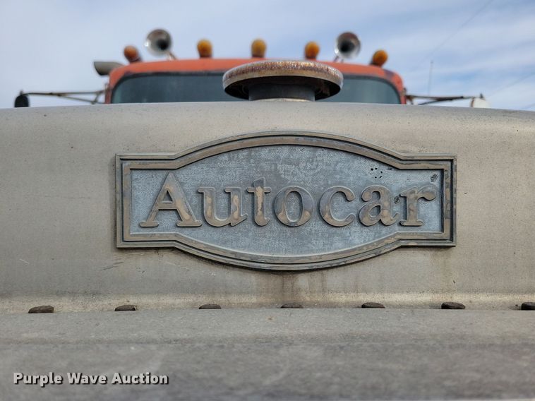 image for item LC9849 1978 Autocar Constructor truck cab and chassis