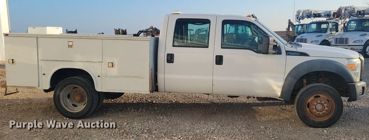 image for item LC9865 2011 Ford F450 Super Duty XL Crew Cab utility / service truck