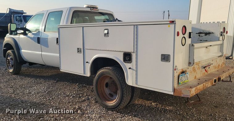 image for item LC9865 2011 Ford F450 Super Duty XL Crew Cab utility / service truck