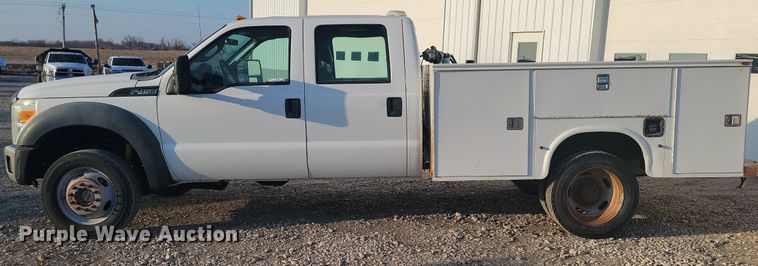 image for item LC9865 2011 Ford F450 Super Duty XL Crew Cab utility / service truck