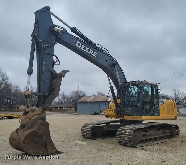 image for item LD9112 2018 John Deere 210G LC excavator