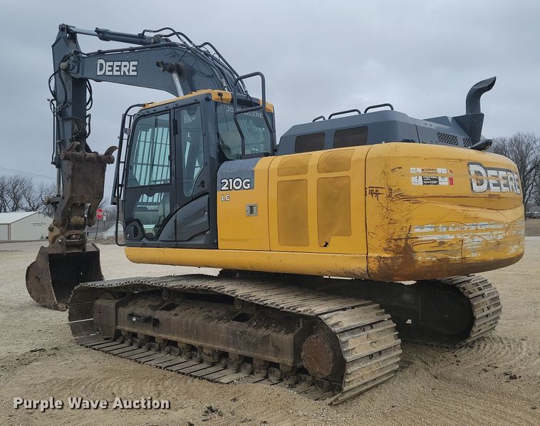 image for item LD9112 2018 John Deere 210G LC excavator